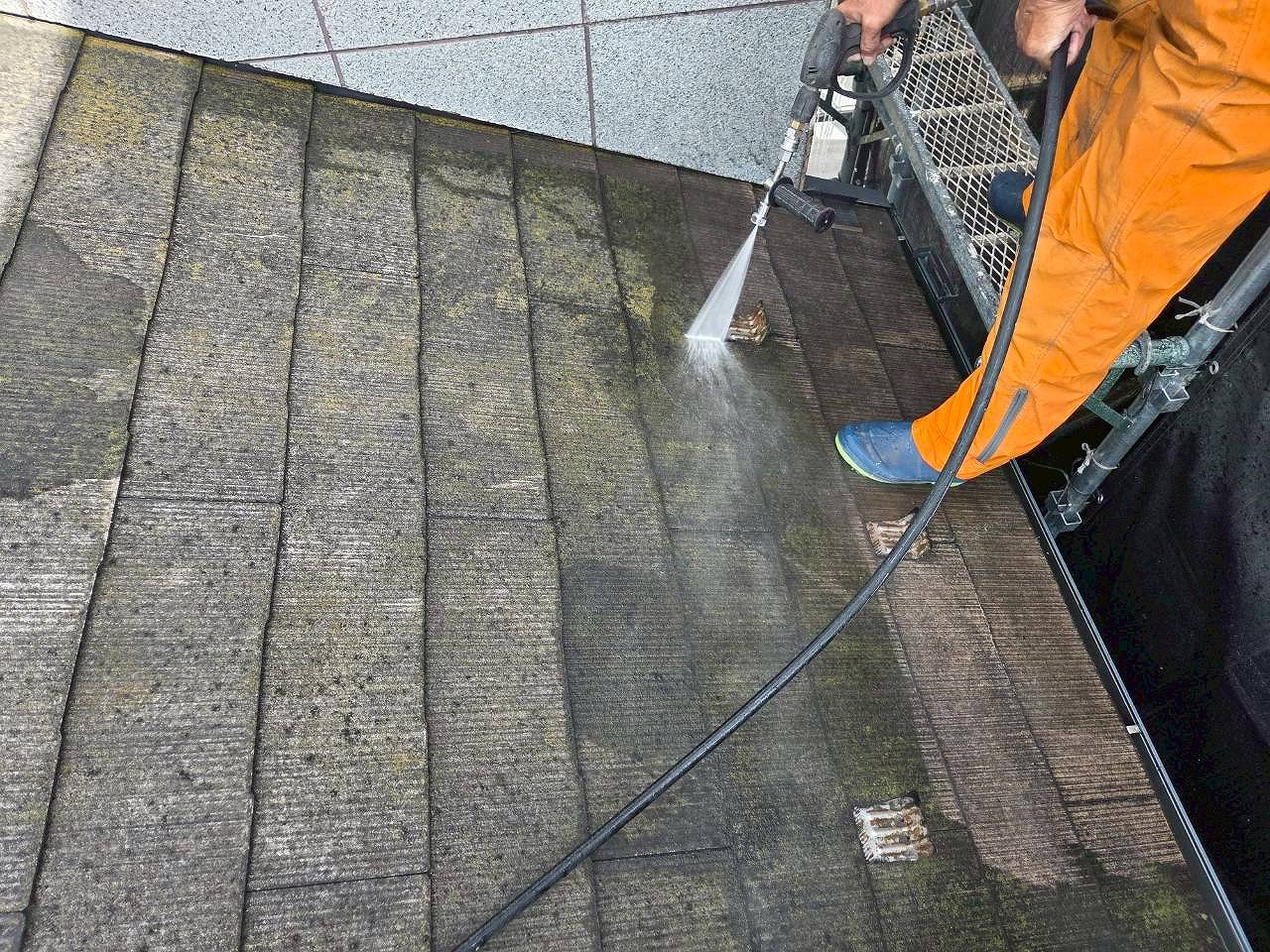 横浜市瀬谷区　木造事務所の外壁改修工事　外装編　