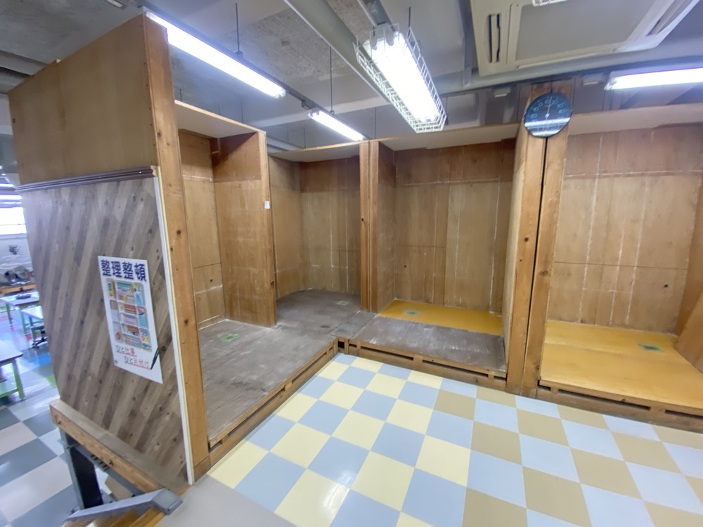 神奈川県横浜市鶴見区、職業技術向上の為の内装工事実習ブース改修工事のご紹介