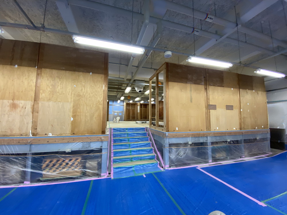 神奈川県横浜市鶴見区、職業技術向上の為の内装工事実習ブース改修工事のご紹介