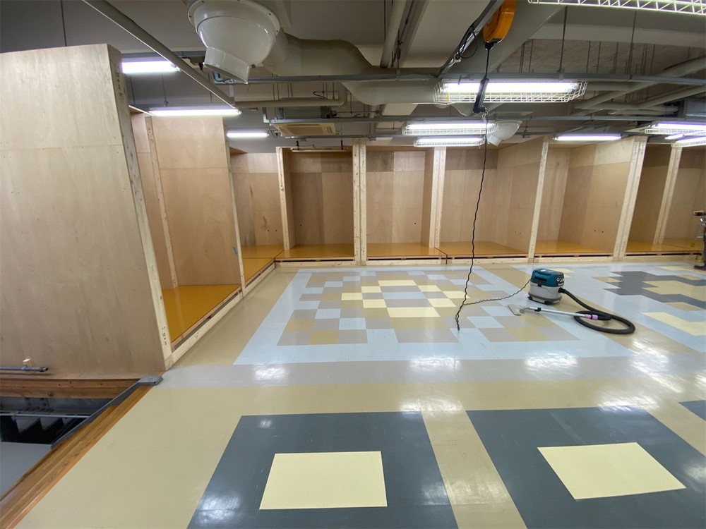 神奈川県横浜市鶴見区、職業技術向上の為の内装工事実習ブース改修工事のご紹介