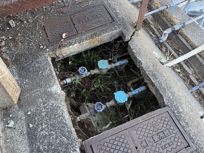 崖地に立つマンションの隣地埋め戻し部分の沈下改修外構工事　神奈川区