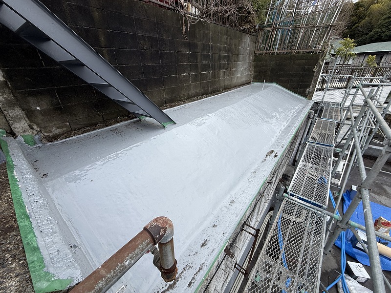 崖地に立つマンションの隣地埋め戻し部分の沈下改修外構工事　神奈川区