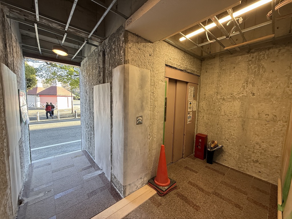 マンション共有部改修工事　エントランスリニューアル・オートロック化工事　神奈川区